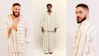 Brenno Casagrande leva moda autoral baiana para o horário nobre da TV brasileira