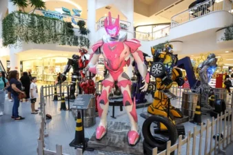 Robôs gigantes são atração em shopping de Salvador; saiba mais