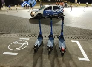 Salvador inicia demarcação física dos pontos de patinetes elétricos