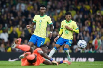 Brasil joga bem e derrota Senegal por 2 a 0 no amistoso em Londres