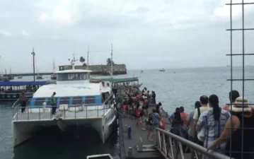 Após vários dias de chuva intensa, rota direta da travessia Salvador–Morro de São Paulo é retomada